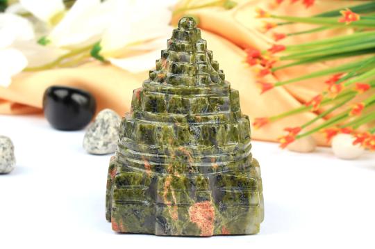 Unakite Shreeyantra - 308 gms