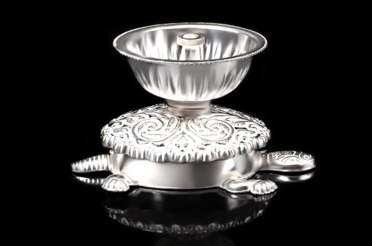 Vastu Diya in Pure Silver