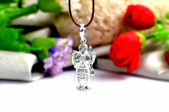 Vishnu Locket in pure silver - II