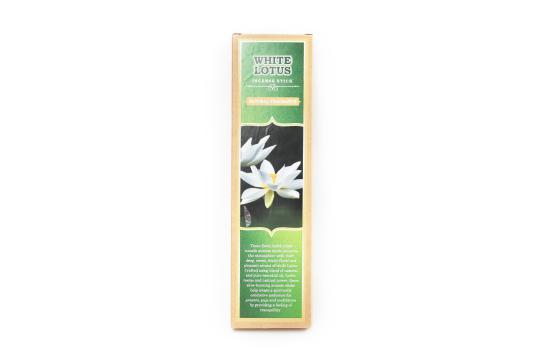 White Lotus Incense Stick - Natural Fragrance