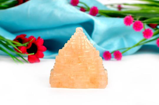 Yellow Jade Shree Yantra - 54 gms