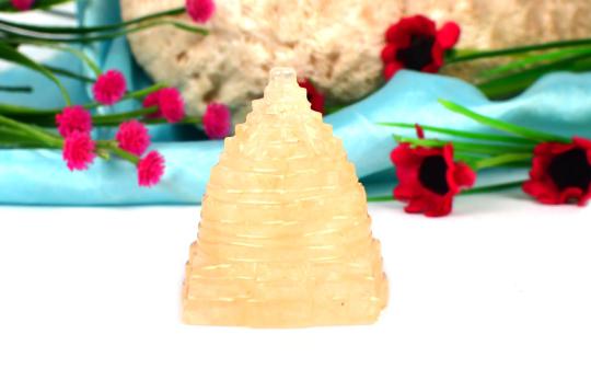 Yellow Jade Shree Yantra - 59 gms