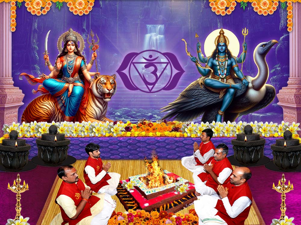 Ajna Chakra Balancing Puja and Mantra Japa