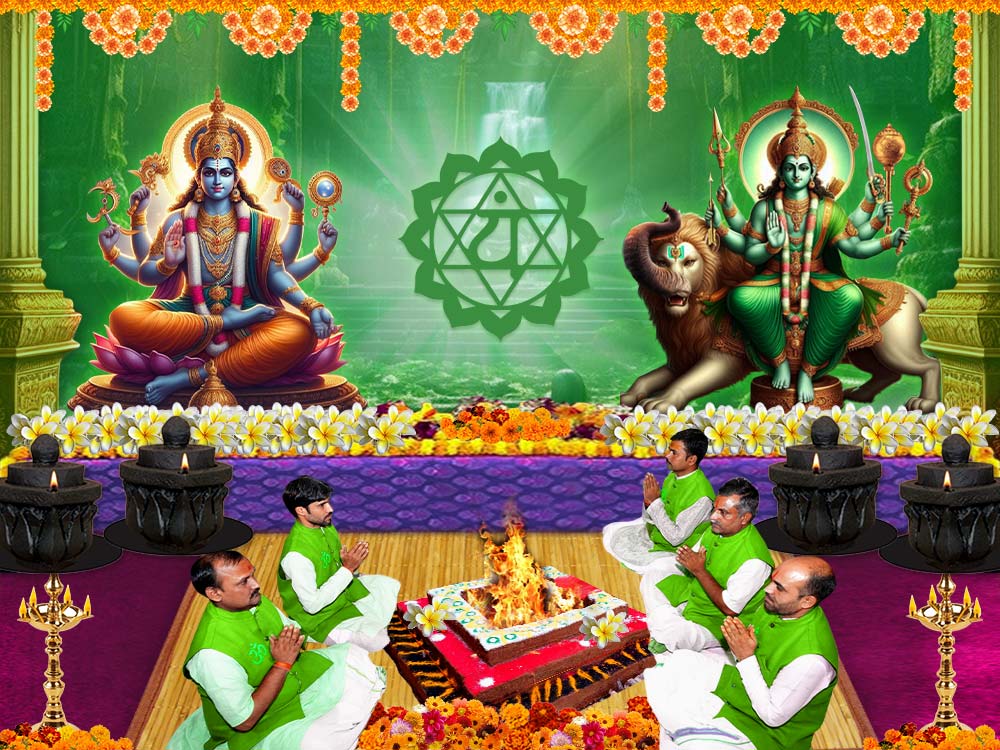 Anahata Chakra Balancing Puja and Mantra Japa