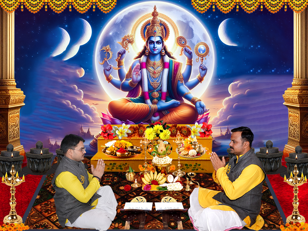 Chandra (Moon) Puja and Jaap 30 Days