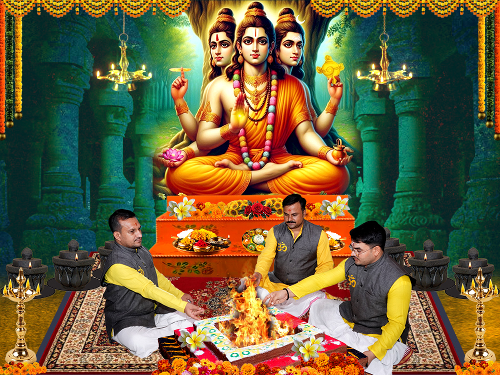 Dattatreya Puja and Yajna 11000 Chants