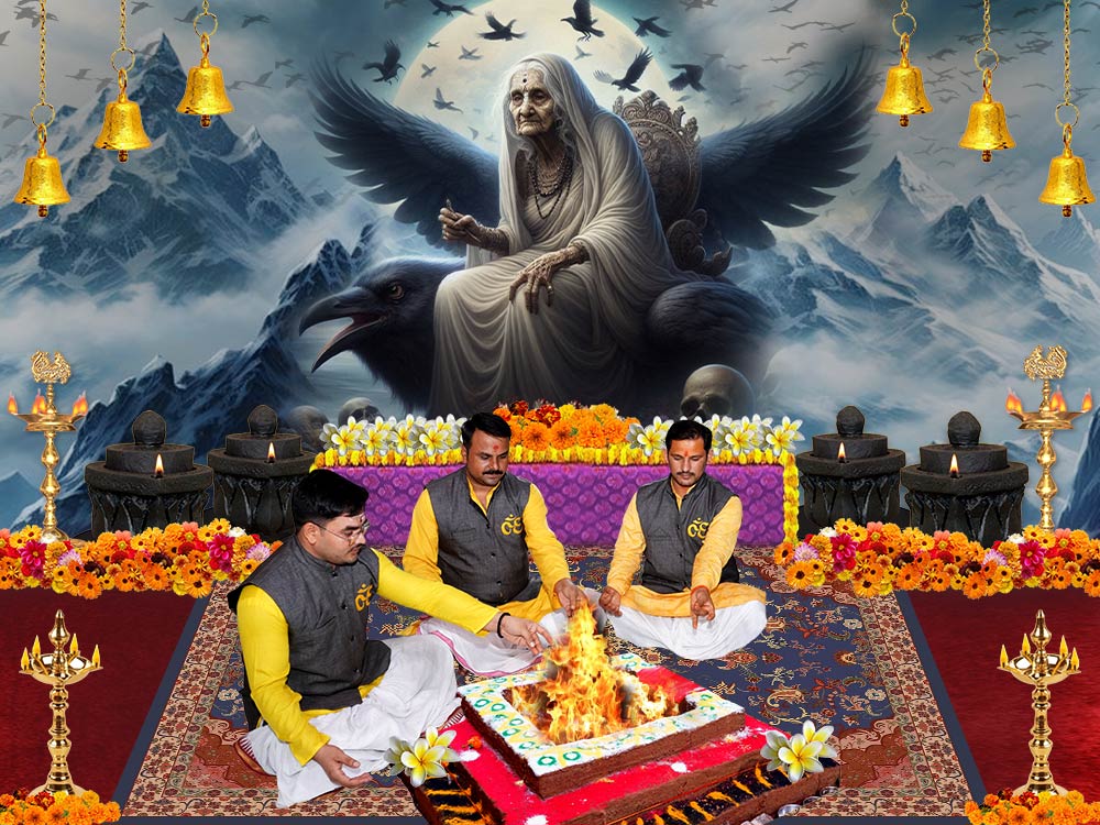 Dhumavati Puja and  Yagna 11000 Chants