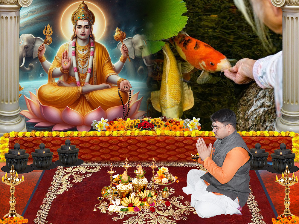 Feed-Fishes-for-blessings-of-Planet-Jupiter-puja-image-PY509