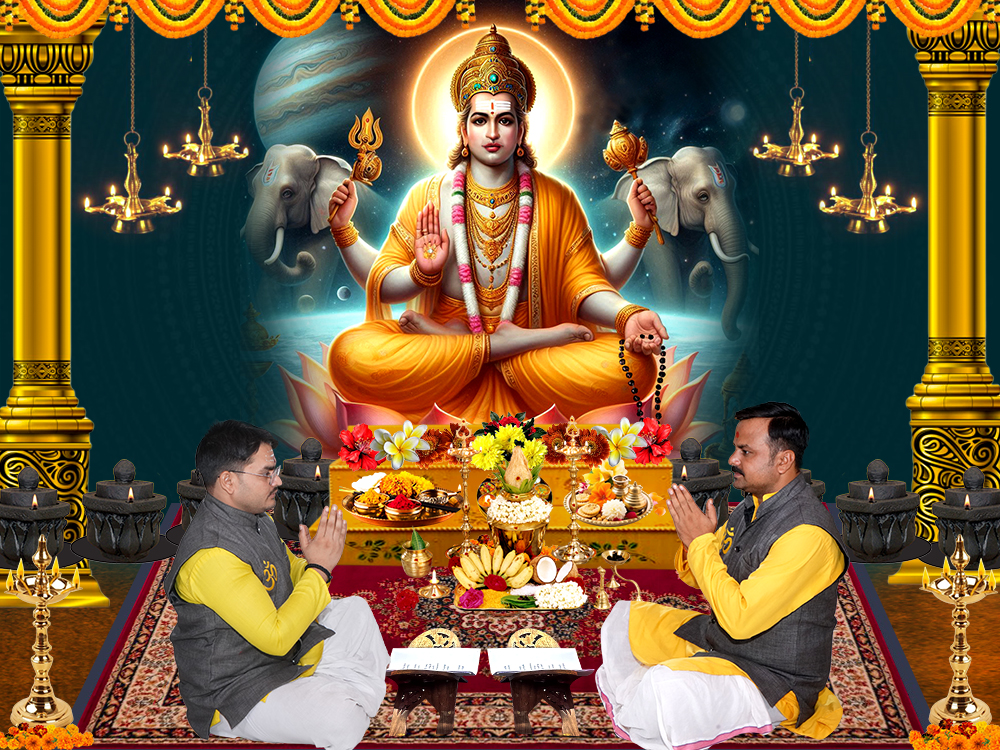 Guru (Jupiter) Puja and Jaap 40 Days