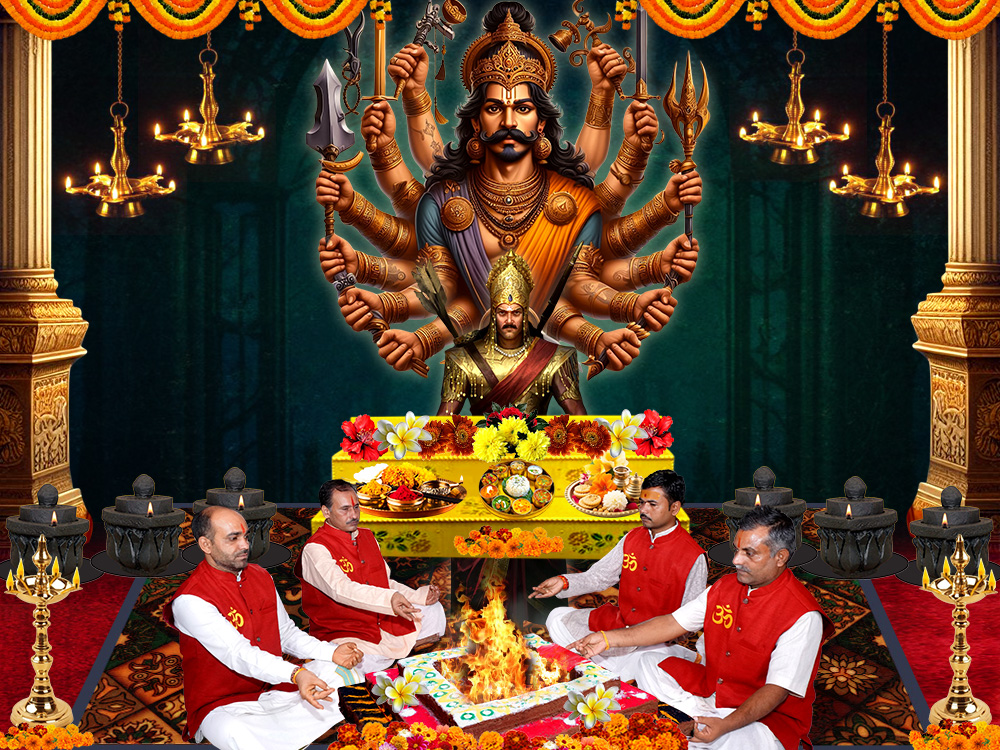 Kartavirya Arjuna Puja for recovery of money 125000 Chants