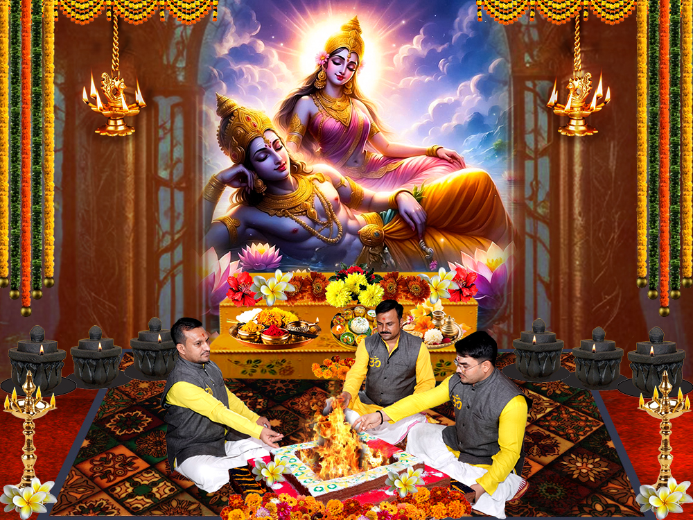 Lakshmi-Narayan-Puja-at-the-Mahakumbh-Prayagraj