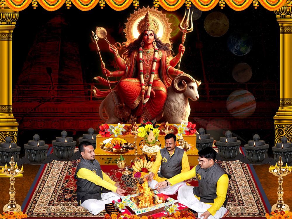 Mangal-Dosh-Nivaran-Puja-at-Vindhyavasini-Devi-Temple