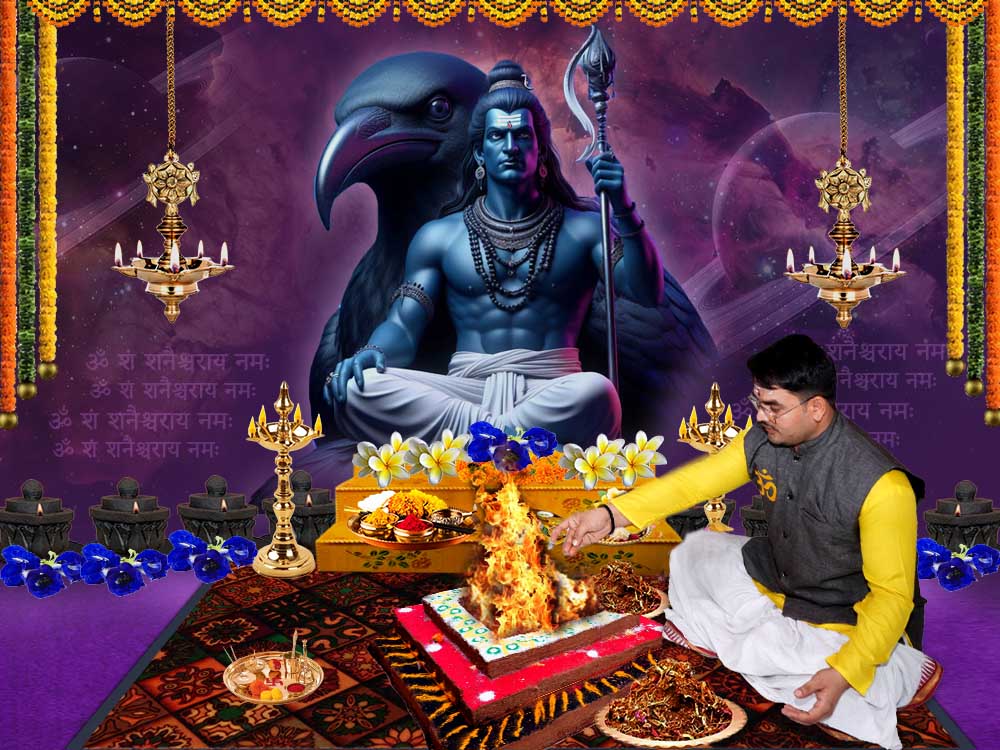 Monthly Shani Grah Shanti Puja and Homa 1 Month