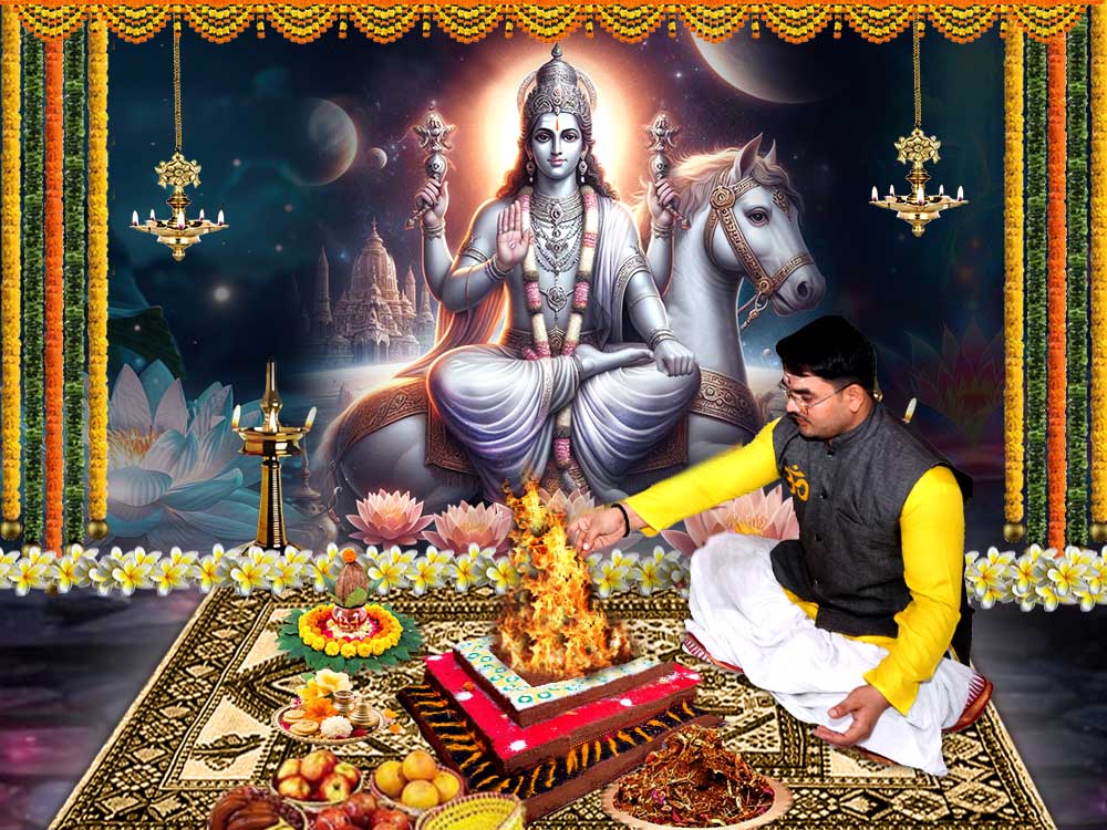 Monthly Shukra Grah Shanti Puja and Homa 1 Month