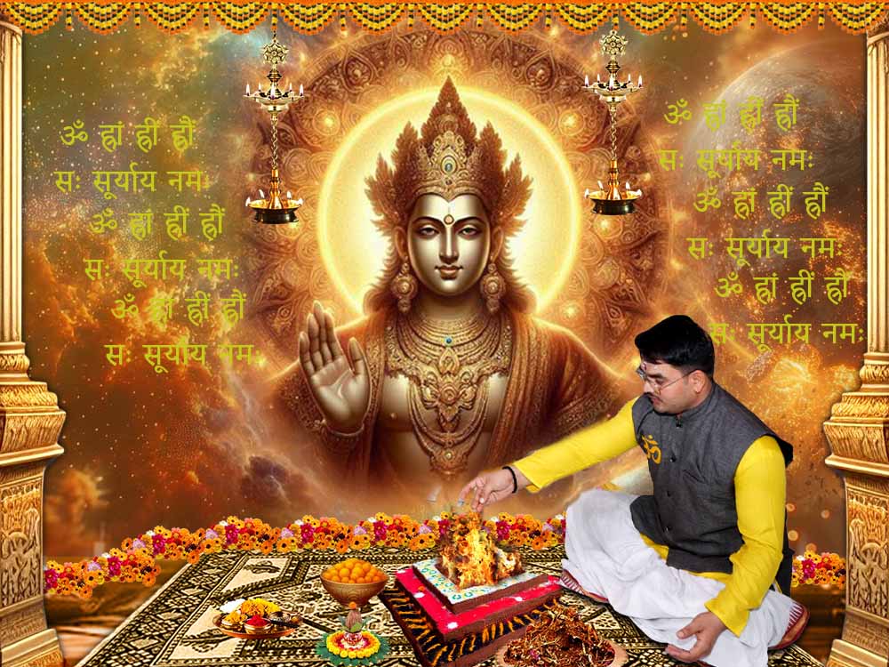 Monthly Surya Grah Shanti Puja and Homa 1 Month