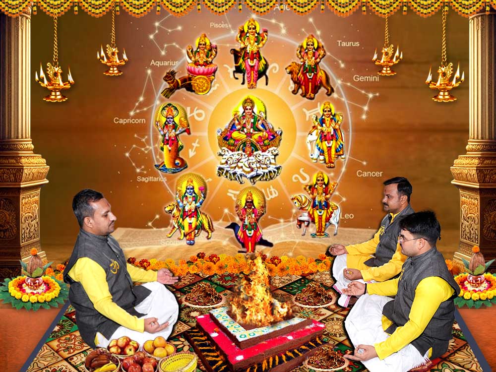 Navagraha Shanti Puja Vidhanam and Homam 111000 Chants