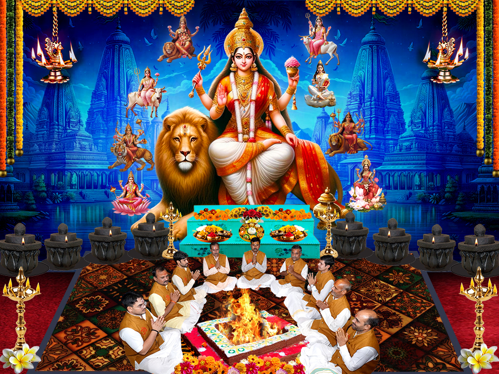 Navchandi-Paath-at-Vindhyavasini-Devi-Temple
