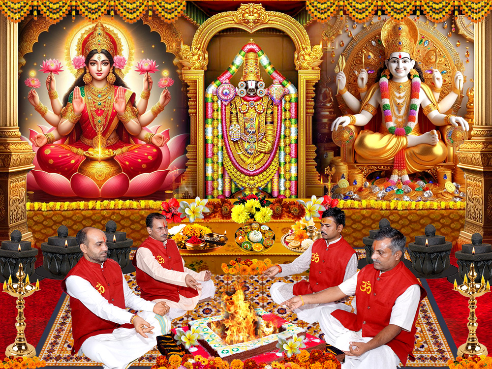 Venkateswara Laxmi Kuber Puja 11000 Chants