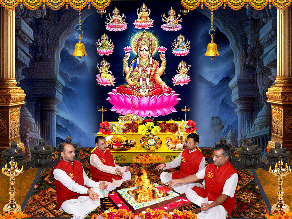 Ashta Lakshmi Puja and Vidhanam 11000 Chants
