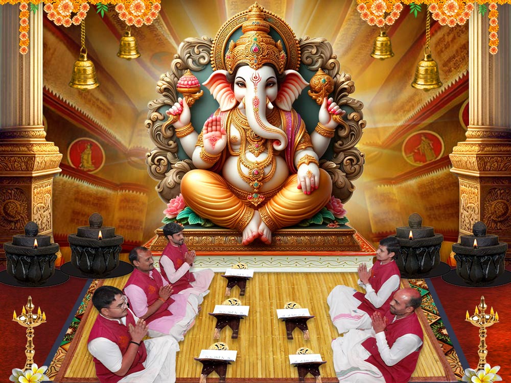 Ganapati Atharvashirsha Paath 1100 Recitations