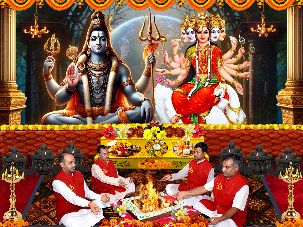 Puja for Restoration of Good Health and Protection from Diseases 125000 Chants