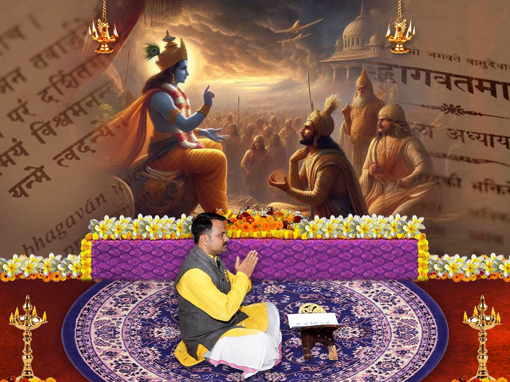 Srimad Bhagavat Katha Saptah