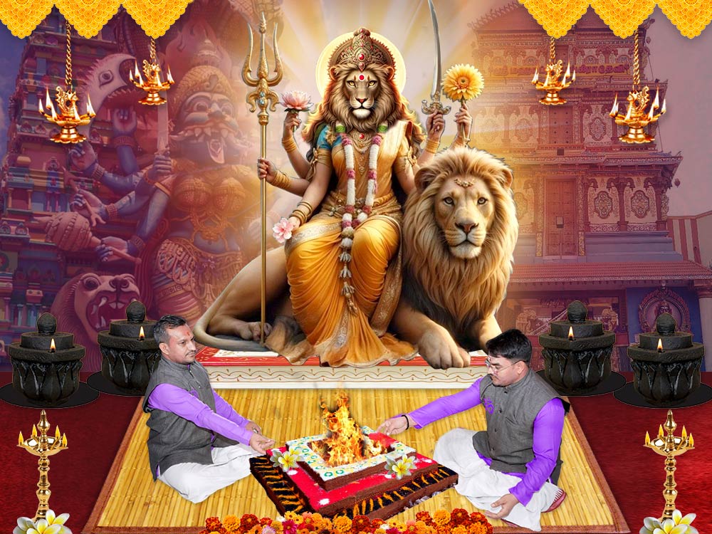 Puja and Yajna at Sri Maha Pratyangira Devi Temple Sholinganallur Amavasya Puja with Homa