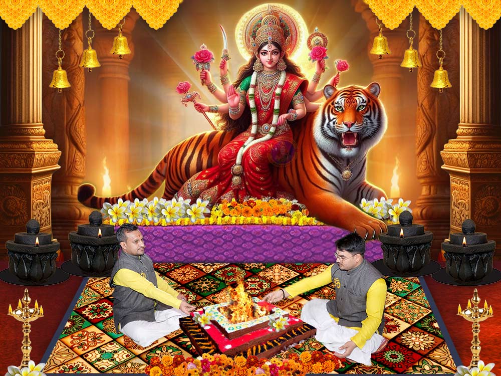 Durga Pooja at Durga Mata mandir