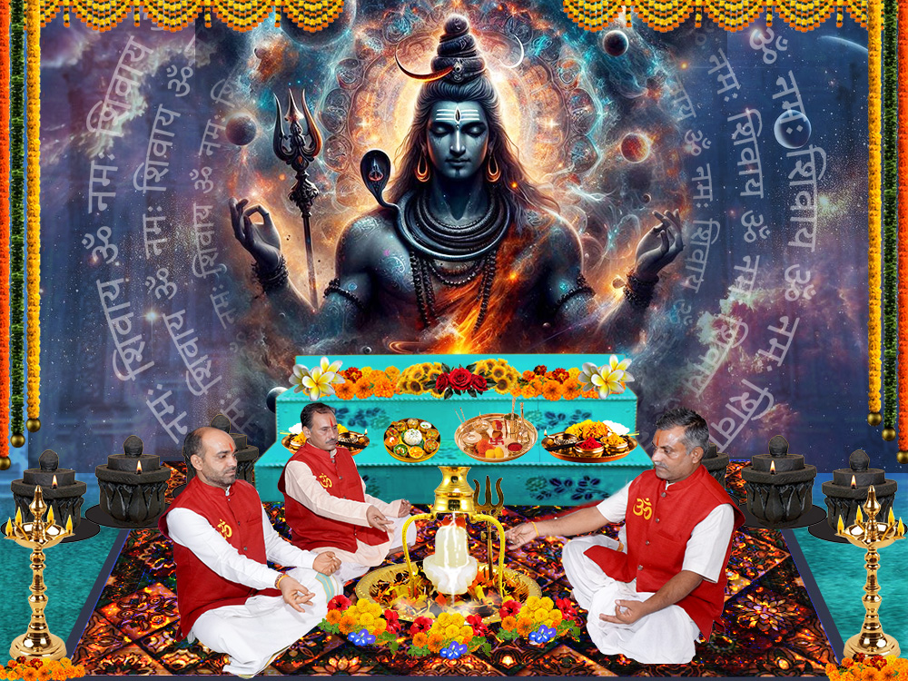 Rudra Abhishekam on Monthly Shivratri