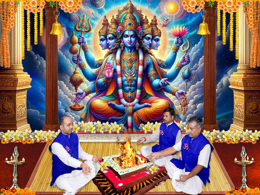 Shree Purusha Sukta Recitation and Yagna 108 Chants