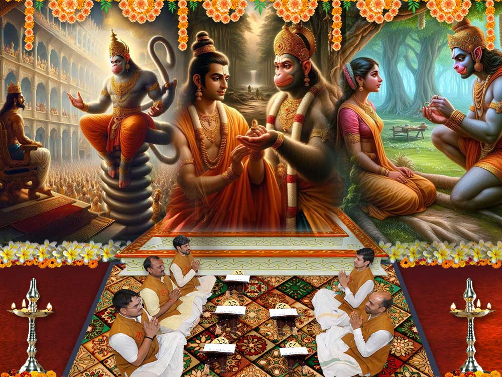 Sundarkand at Sitaram das temple