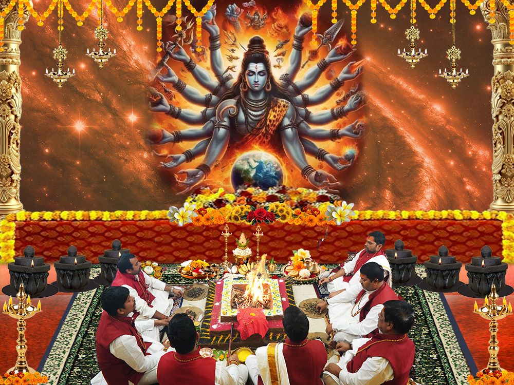 Ekadash Rudra Puja (Ekadasa Rudrabhishekam Puja) 1100 Chants