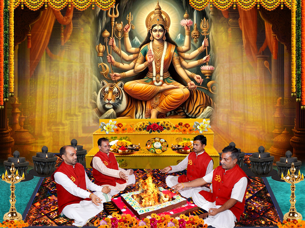 Drishti Durga Homam 11000 Chants