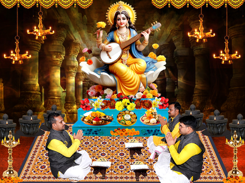 Saraswati Chalisa Paath 51 Paath