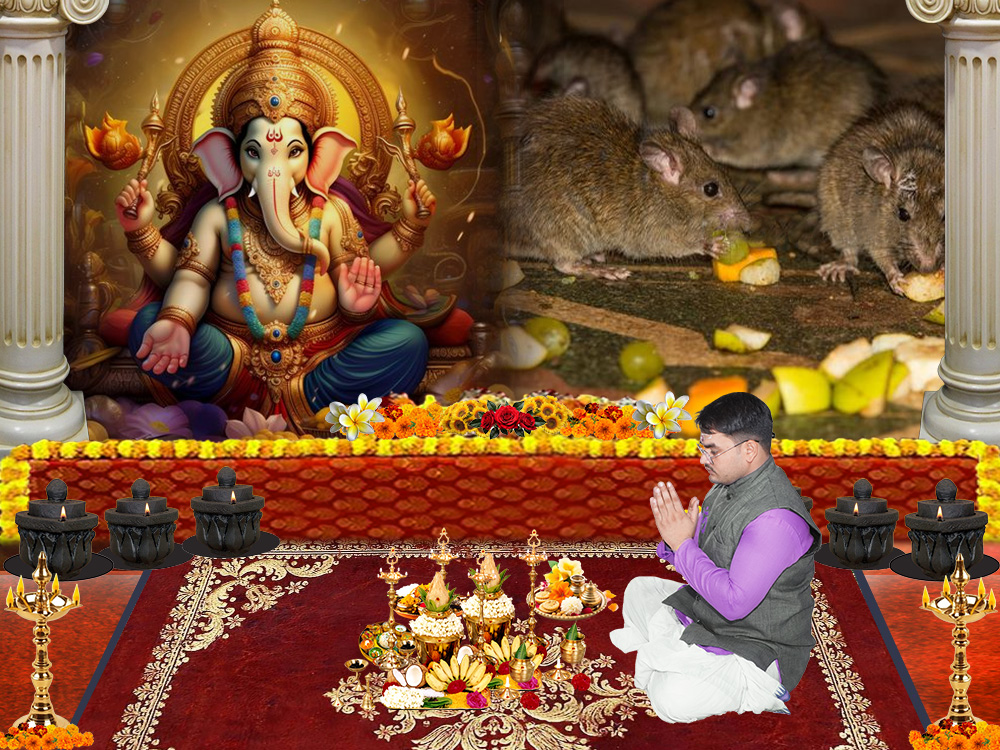 Feed Rats for blessings of Lord Ganesha 6 Months