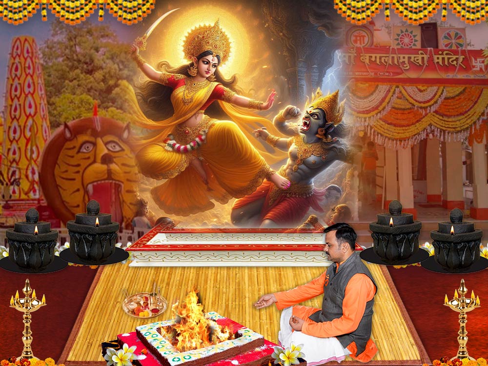 Baglamukhi Puja and Havan at Nalkheda Temple Ujjain Regular Puja