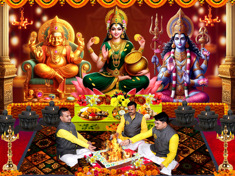 Vishnu Laxmi Kuber Puja