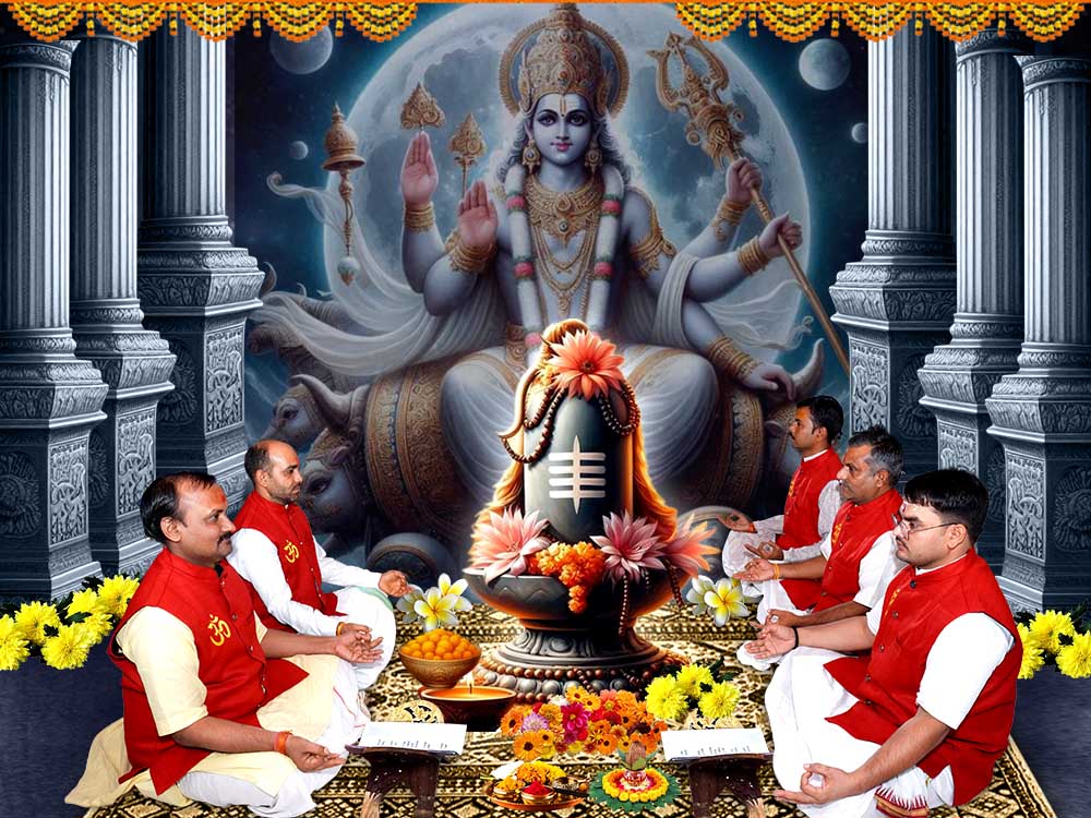 Chandra Grah Dosh Nivaran Puja at Someshwar Mahadev Temple Prayagraj