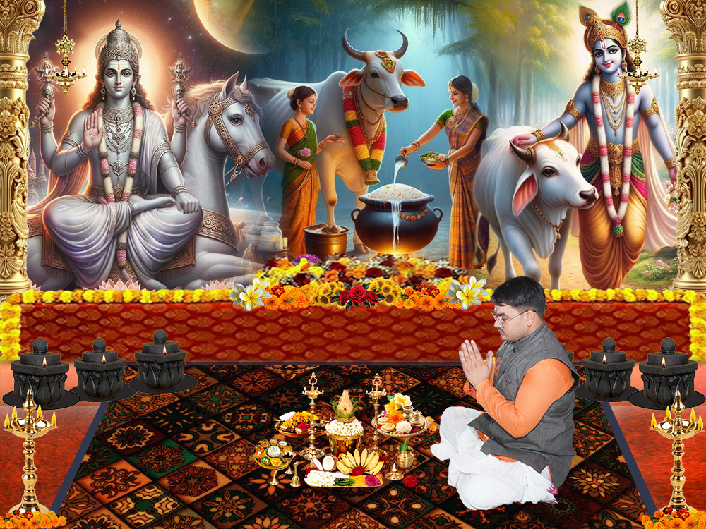 Feeding Cows for blessings of Planet Venus and Lord Krishna-365 Days