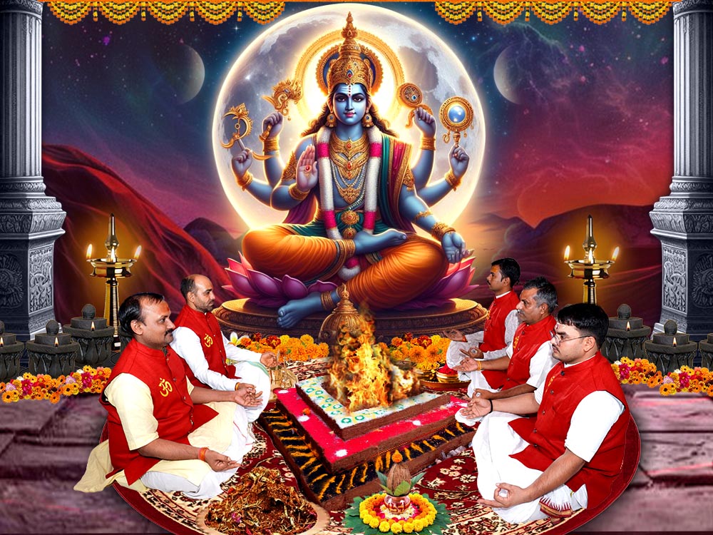 Chandra Dosh Nivaran Puja 11000 Chants