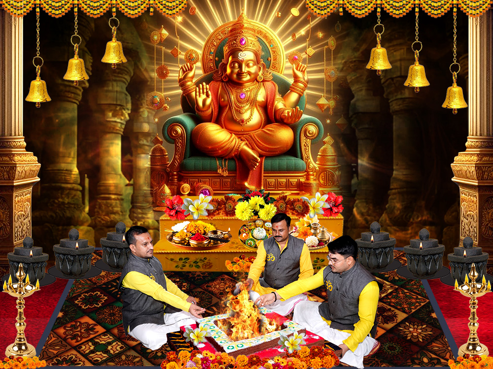 Kubera Puja Mantra Japa and Yajna 125000 Chants