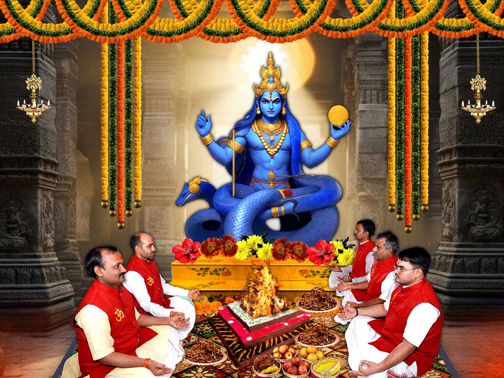 Rahu Grah Shanti Puja and Mantra Japa Online 125000 Chants
