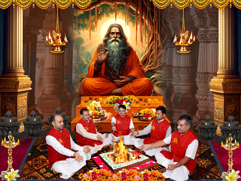 Sage Ved Vyas Puja and Yajna 11000 Chants