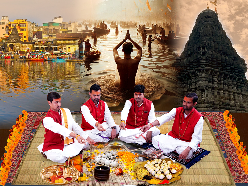 ShradhPuja at Trimbakeshwar