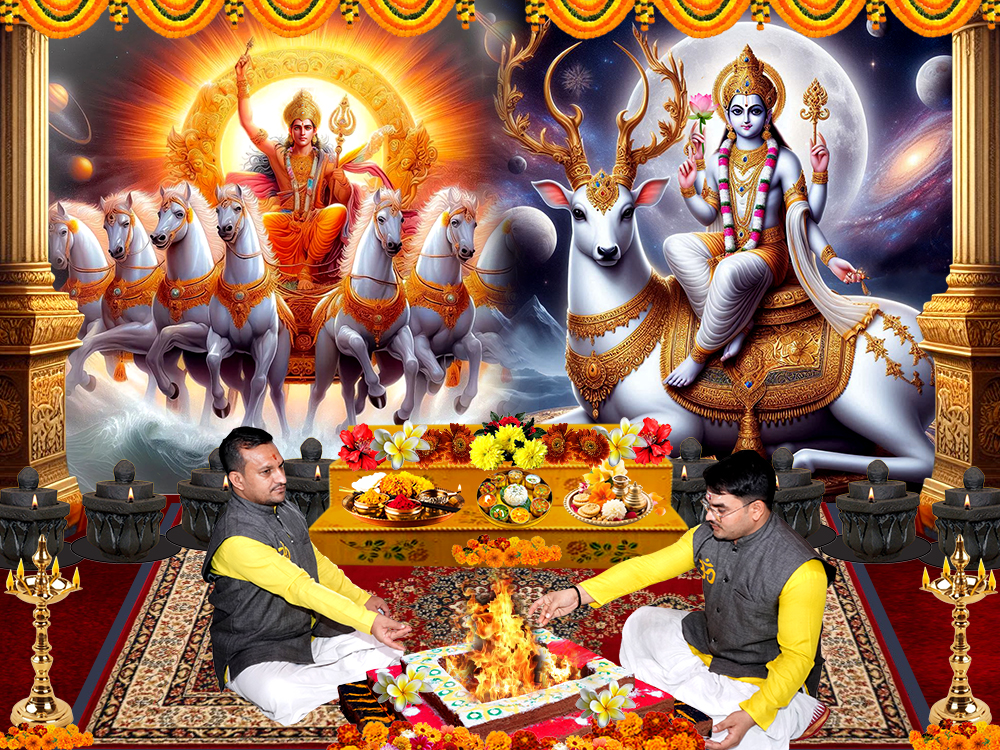 Surya Chandra Japa (Chanting for Sun and Moon) 40 Days
