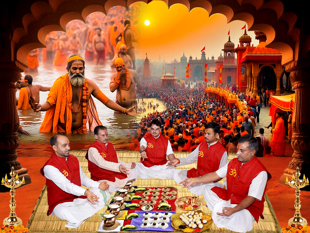Tripindi-Shraddha-Puja-at-Mahakumbh-Prayagraj