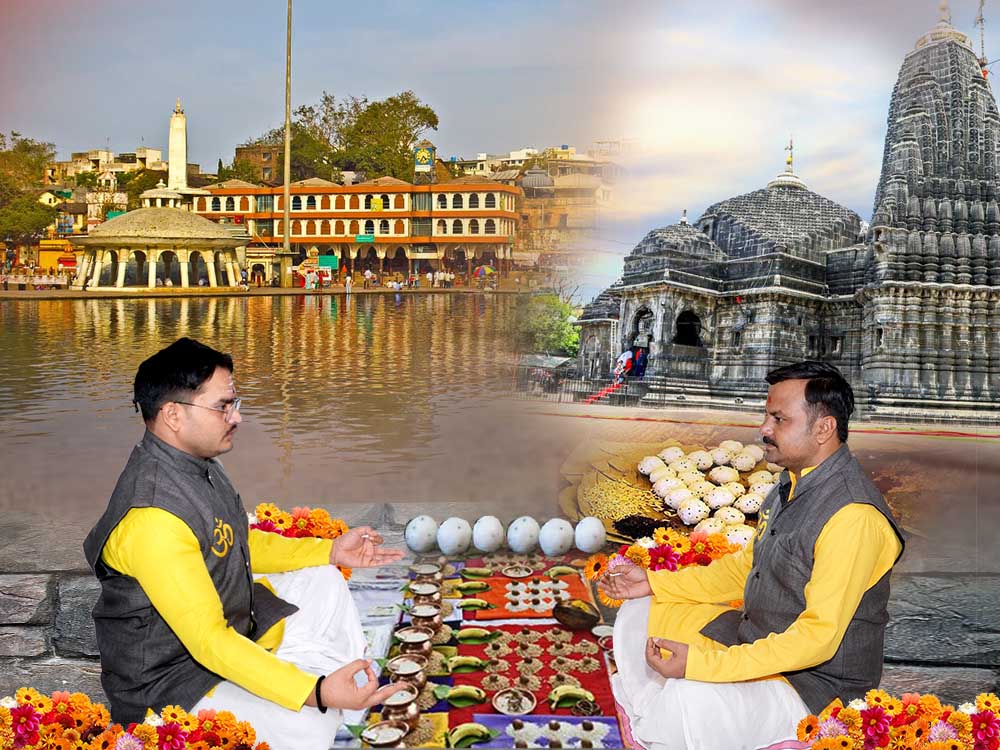 Group Tripindi Shradh Puja at Trimbakeshwar