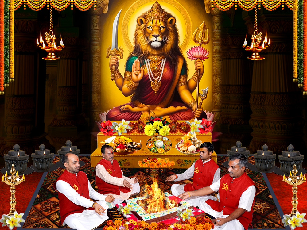 Vipreet Pratyangira Devi Mantra Japa and Yajna Night Puja 125000 Chants