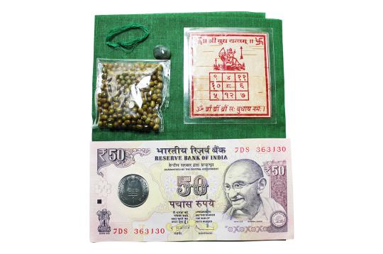 Buddh Shanti Pack (Buddh Graha Donation) Donation by Rudra Centre