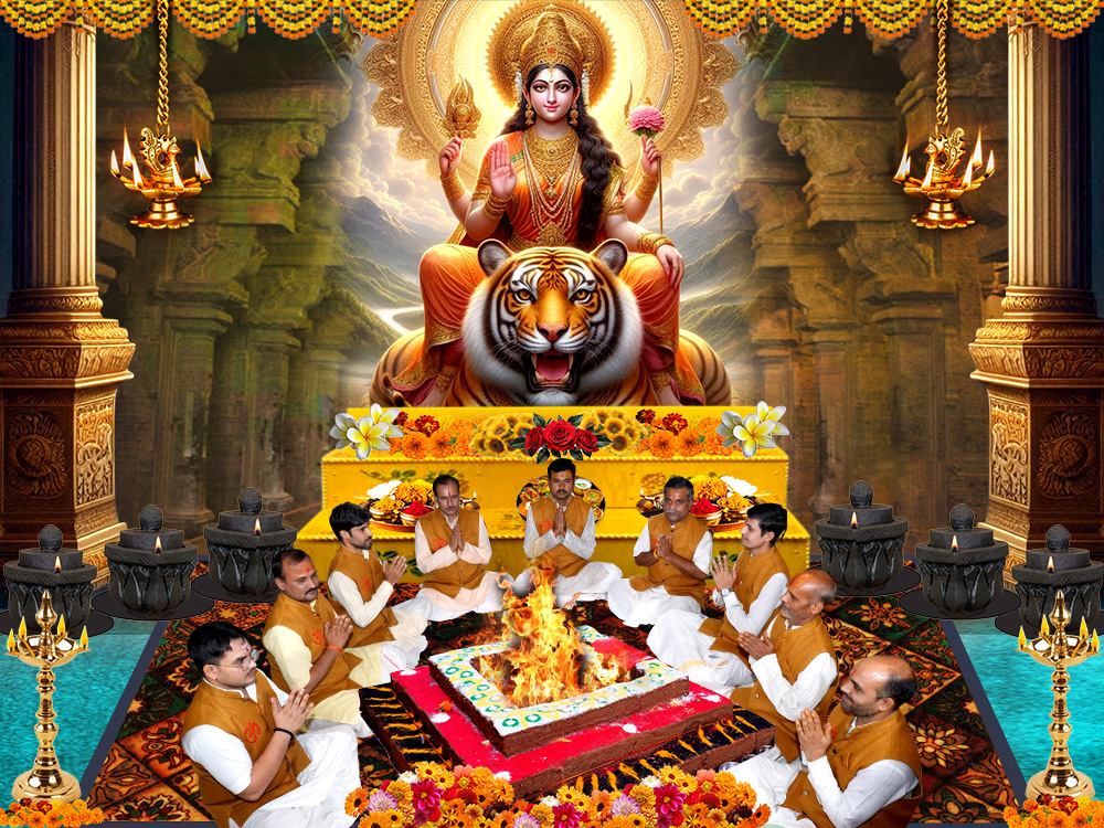 Sat Chandi Path and Yajna Samputit Satchandi Paath